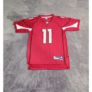 Arizona Cardinals Youth Sz L 14-16 Fitzgerald #11 Reebok Red NFL Jersey C6-18